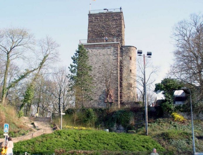 Turmburg-Ruine Walluf, Walluf, Germany, Germany